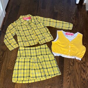 Clueless costume Cher Horowitz- EUC Elastic waist skirt.